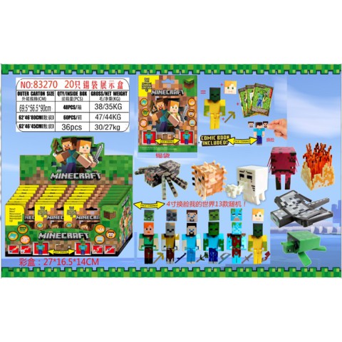 Ігровий набір герої Minecraft, 83270
