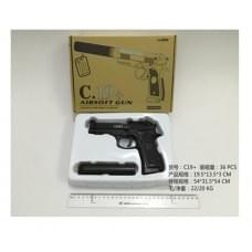 Пістолет мет. кульки, у кор. 26*17,5*4,5 см /36/