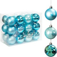 Набір кульок 24 шт D6 см Блакитний ZWH1185 (123531)