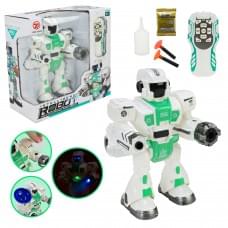 Робот батар стріляє гелем,світло, пар, звук, кор. 31,5*14*29см /24-2/