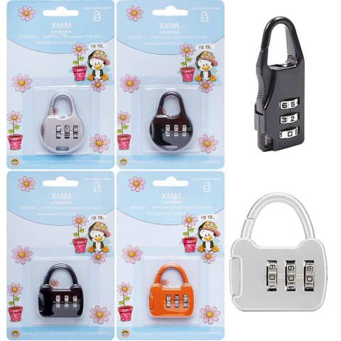 Замок кодовий на блістері 8003/04/07(119359)