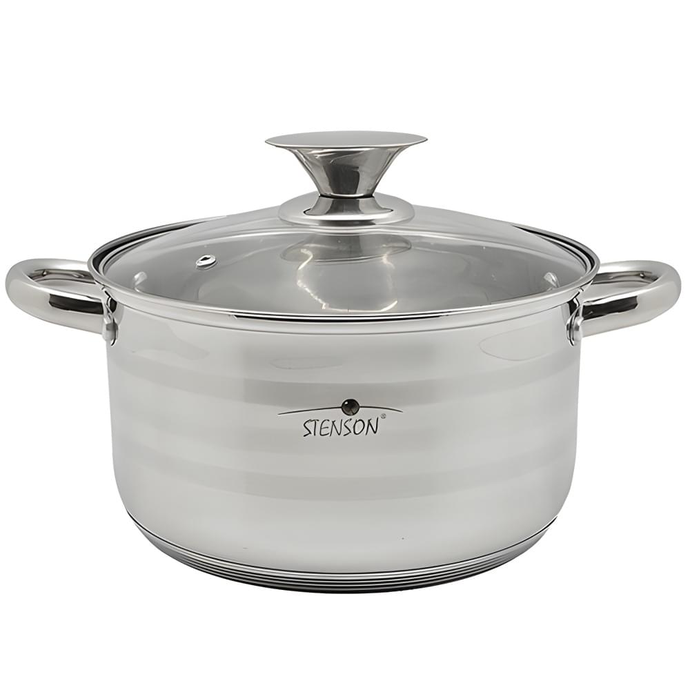 Каструля з кришкою інд.дно "Line" 4.7л 22*12.5см MH-2982 /6/