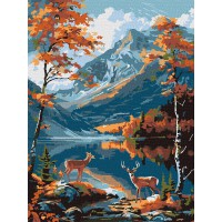 Набір для розпису по номерах Магія природи, 30x40 см, КНО6644