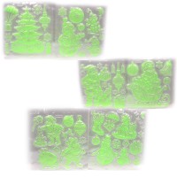 Наліпки світяться в темряві Merry Christmas 23×29 см (в асортименті) 6526_119