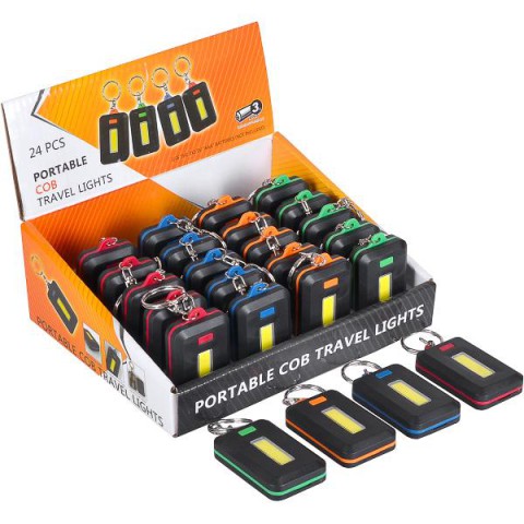 Брелок-ліхтарик LED пластиковий YYB-313