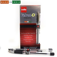 Ручка Cello Original Velvet O, чорна, 1 мм, 12 шт.