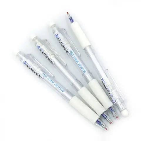 Ручка пиши-стирай автоматична гелева Aodemei, 0.5 мм, синя, 12 шт., 33258