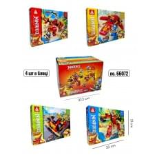 Конструктор NJ 66072 (224 дет.) 29*21*5см //