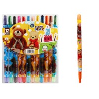 Крейда воскова Crayons Медвежонок, 12 кольорів