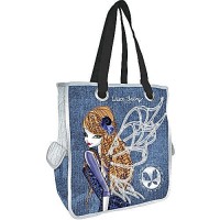 Сумка для шопінгу, двостороння, із кишенями, 37x33x15 см