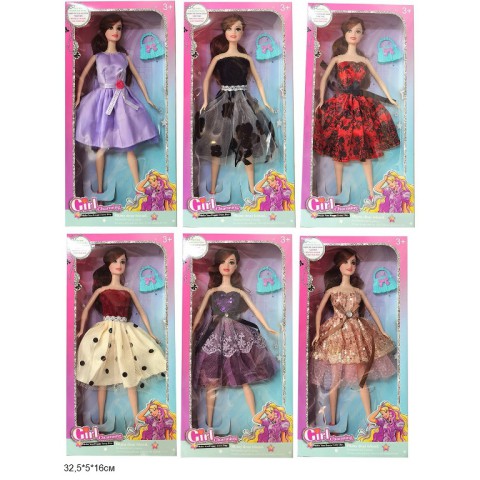 Лялька, 1416-1/2/3/4/5/6, 29 см, з аксесуарами (В асортименті)