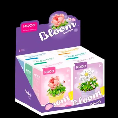 Конструктор квіти у горщику від 176 дет (в асортименті) 01045-50