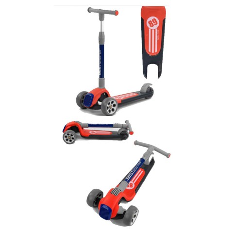 Самокат триколісний Best Scooter, червоний, RS-9119