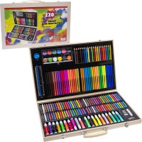 Художній набір для малювання 220 предметів 115588