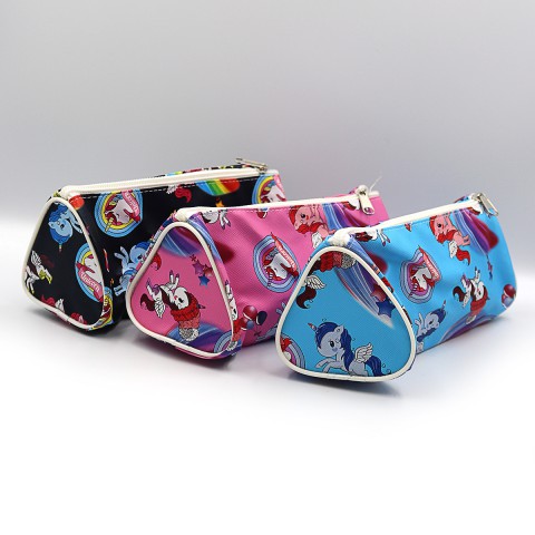 Пенал трикутний Єдинорожки, 22x9 см (В асортименті)