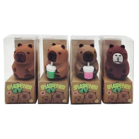 Чинка силіконова Капібара, 4 см