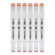 Скетч-маркер двухсторонний №140, на спиртовой основе, 10 шт.