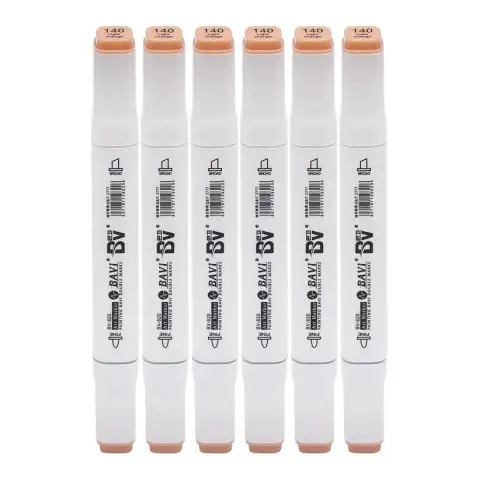 Скетч-маркер двосторонній №140, на спиртовій основі, 10 шт.