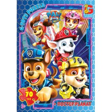 Пазли ТМ "G-Toys" із серії "Paw Patrol" (Цуценячий патруль), 35 ел.