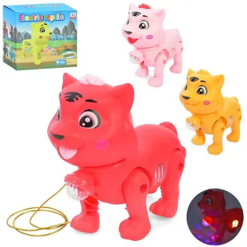 Музична іграшка тигр, 18.5 см, інтерактивний (В асортименті)