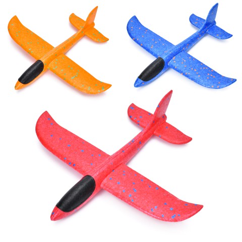 Літак, 31 см, пінопласт, 12x36x3 см (В асортименті)