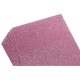 Фоаміран із глітером Флексика, 2 мм, Рожевий, 20x30 см, 10 аркушів в упаковці