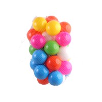 Кульки великі тверді, 80 мм, 30 шт. в сітці, МЗ, 09122