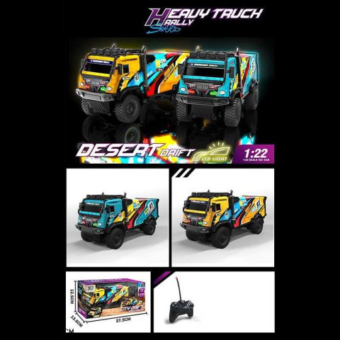 Вантажівка на радіокеруванні, підсвітка, 666-141P