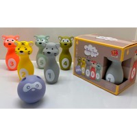 Набір для боулінгу, кеглі 5 шт., куля MR1430