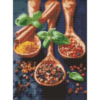 Набір з алмазною мозаїкою Витончені спеції AMO8031, 30x40 см