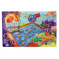 Гра велика наст. "2 в 1: "Кльова риболовля" та "Кінетичний пісок KIDSAND" укр Danko Toys (5)