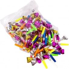 Набір карнавальних свистків 5,5см, 100 штук 10-55(88185)