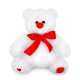 Ведмідь Медунець, білий, слідок сердечко