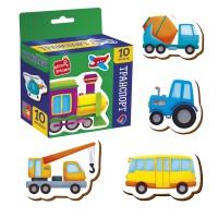 Гра розвиваюча, набір магнітів Транспорт