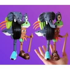 3D іграшка LA GRANDE COMBINAZIONE 16см рухливий