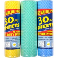 Ганчірка рулонна маленька X2-196 30 шт 23×30 см