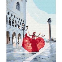 Набір для розпису по номерах Красуня Кармен, 40x50 см, BS51764