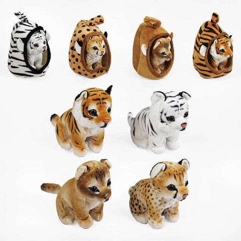 М’яка іграшка Тваринка з будиночком, 18 см (В асортименті)