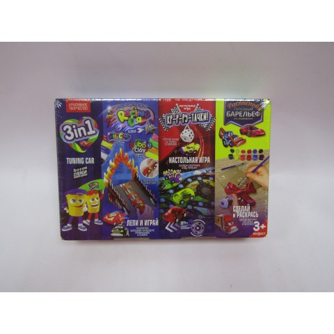 Набір для творчості 3 in 1 TUNING CAR TUC-01-01U