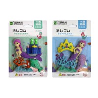 Ластики у наборі Русалка, 12 шт.