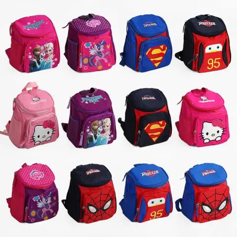 Рюкзак Дитячі герої, 2 відділення, 28x21 см, C60602 (В асортименті)