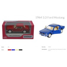 Модель легкова ford mustang 1/2 (1964) 5'' kt5351w метал. Інерція відкр. Дв. 4кол. Коробка