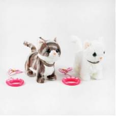 М`яка іграшка 2 види, "Котик", ходить, співає, реагує на дотик, співає пісні англійською, відтворює звуки, у п/є /36/