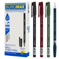 Ручка кулькова MORANDI STYLE, 0.5 мм, синя, 12 шт.