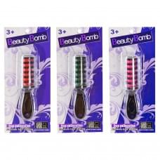 Крейда для волосся гребінець, на листі, МІКС ВИДІВ /720-2/