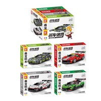 Конструктор Перегоновий автомобіль 269 дет (в асортименті) 714016-714019