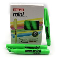 Набір текст-маркерів Luxor Mini, 1-3.5 мм, зелений, 12 шт. в упаковці