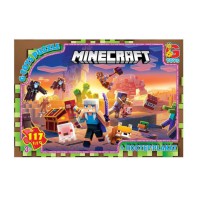Пазли G-Toys Minecraft, 117 елементів, MC804