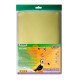 Папір фольгований А4, 10 кольорів, 10 аркушів