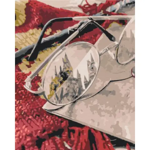 Набір для розпису по номерах Погляд в магічний світ, 40x50 см, BS36539